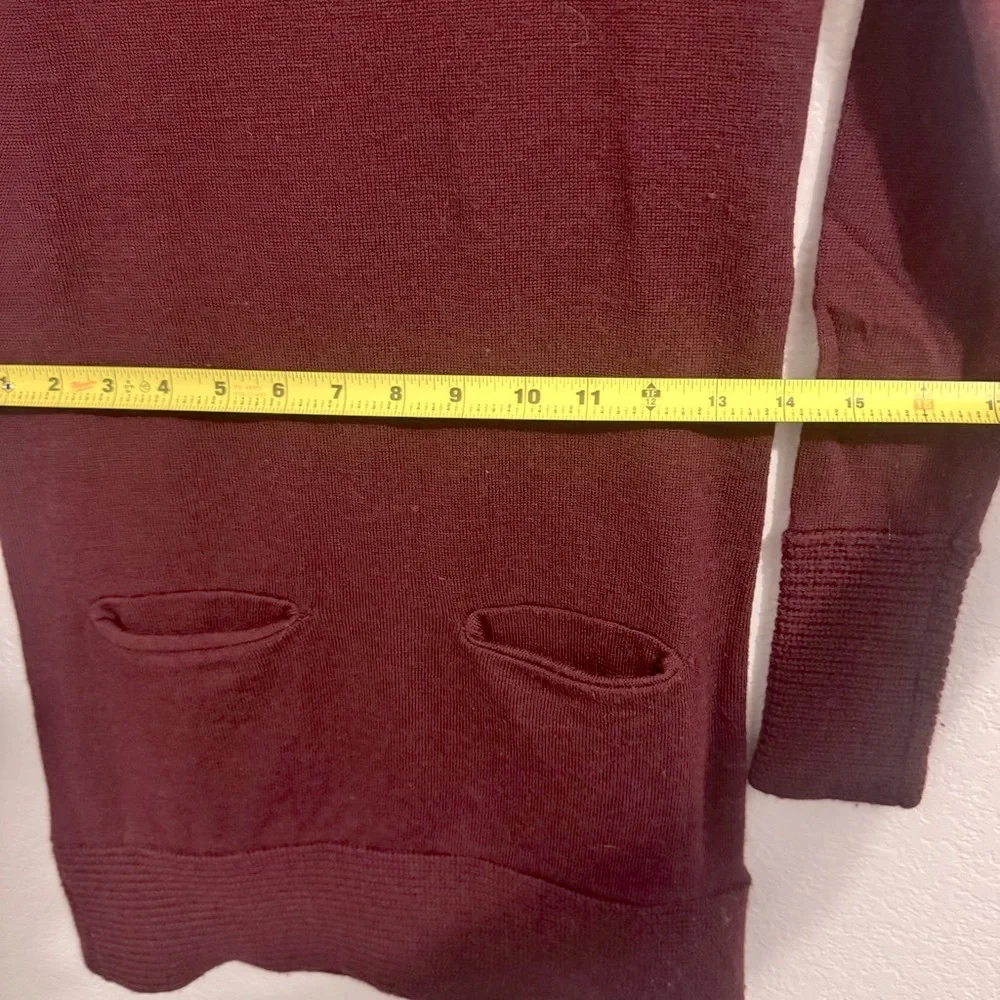 Brunella Gori Burgundy Sweater Dress 100%
Extrafine Merino Wool. Size Wo… - Picture 13 of 13